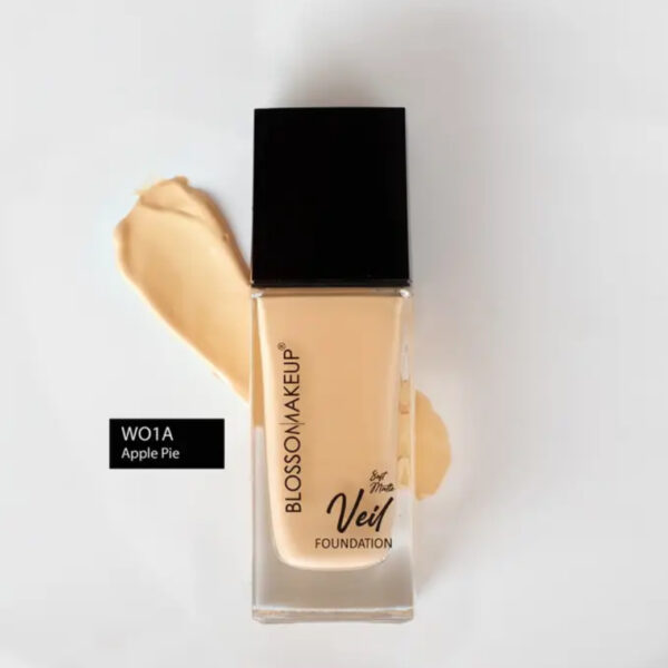 Blossom Makeup foundation Soft Matte Veil - W01a APPLE PIE